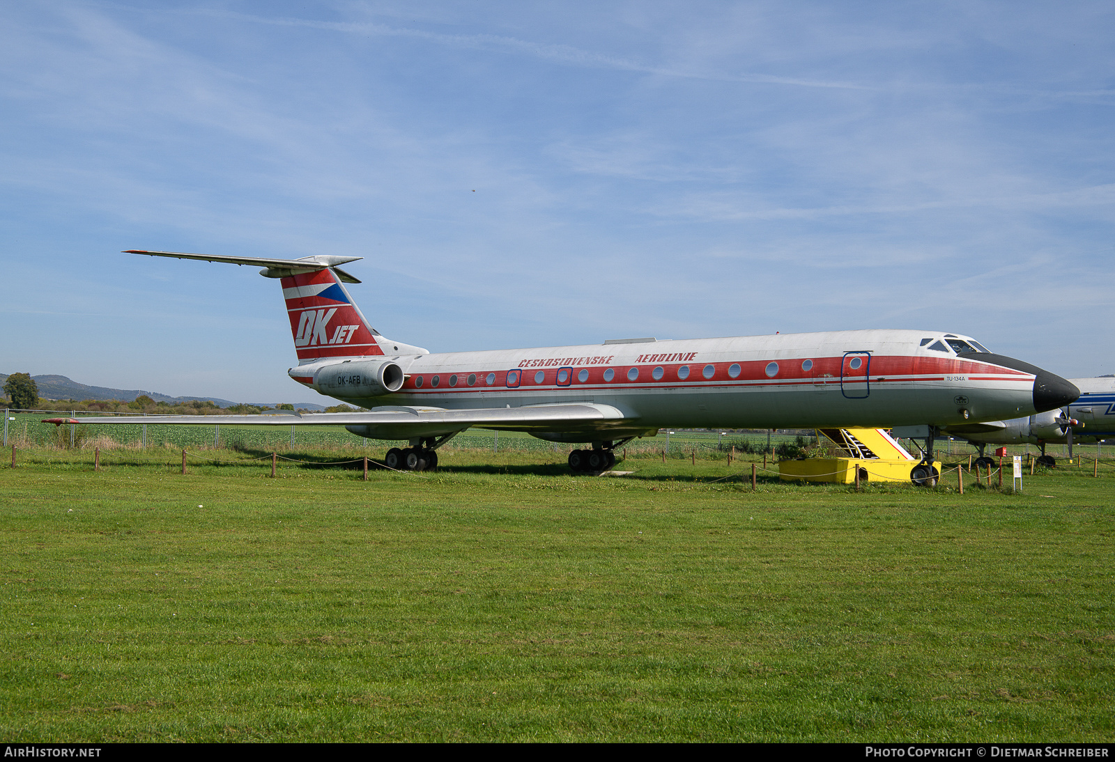 Aircraft Photo of OK-AFB | Tupolev Tu-134A | ČSA - Československé Aerolinie - Czechoslovak Airlines | AirHistory.net #696323