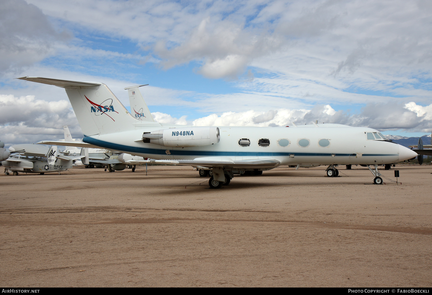 Aircraft Photo of N948NA | Grumman American G-1159 Gulfstream II | NASA - National Aeronautics and Space Administration | AirHistory.net #696326
