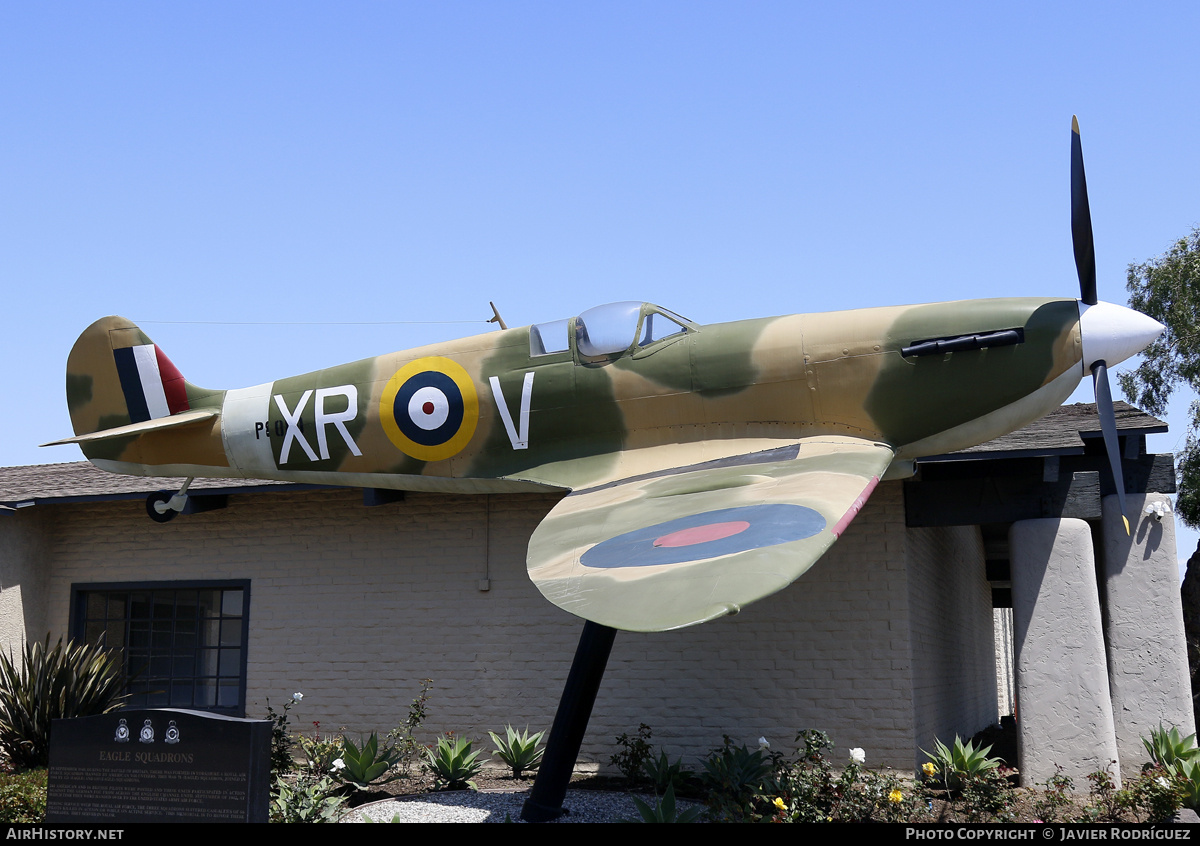 Aircraft Photo of P8080 | Supermarine 329 Spitfire Mk2A (Replica) | UK - Air Force | AirHistory.net #696330