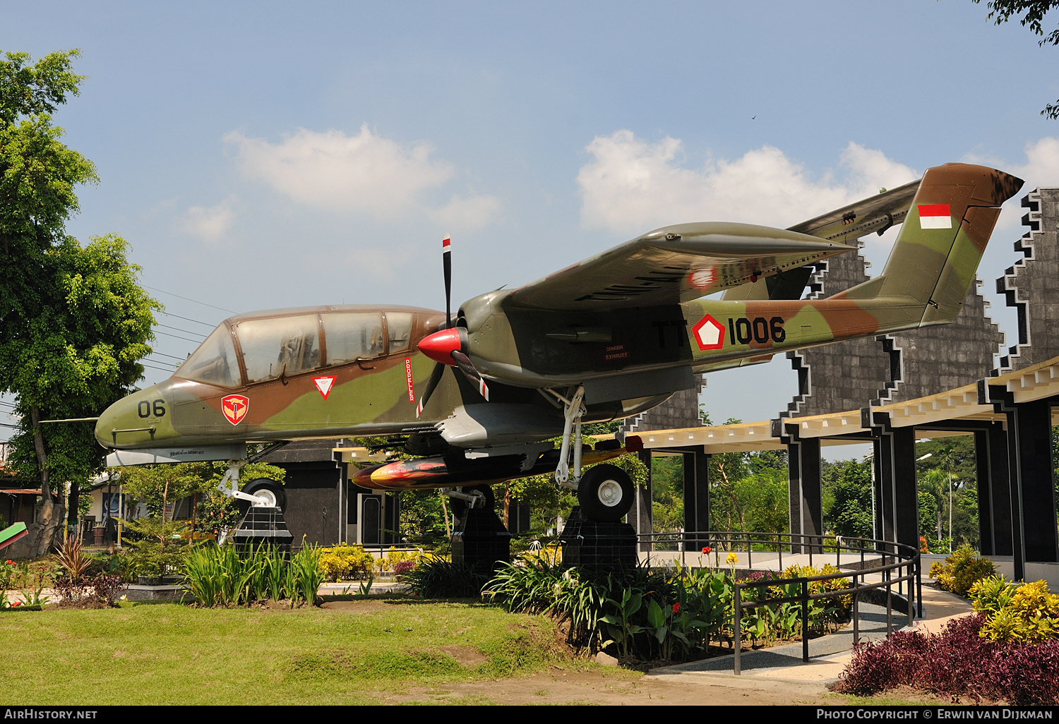 Aircraft Photo of TT-1006 | North American Rockwell OV-10F Bronco | Indonesia - Air Force | AirHistory.net #696336
