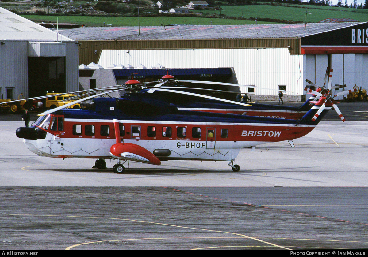 Aircraft Photo of G-BHOF | Sikorsky S-61N MkII | Bristow Helicopters | AirHistory.net #696341
