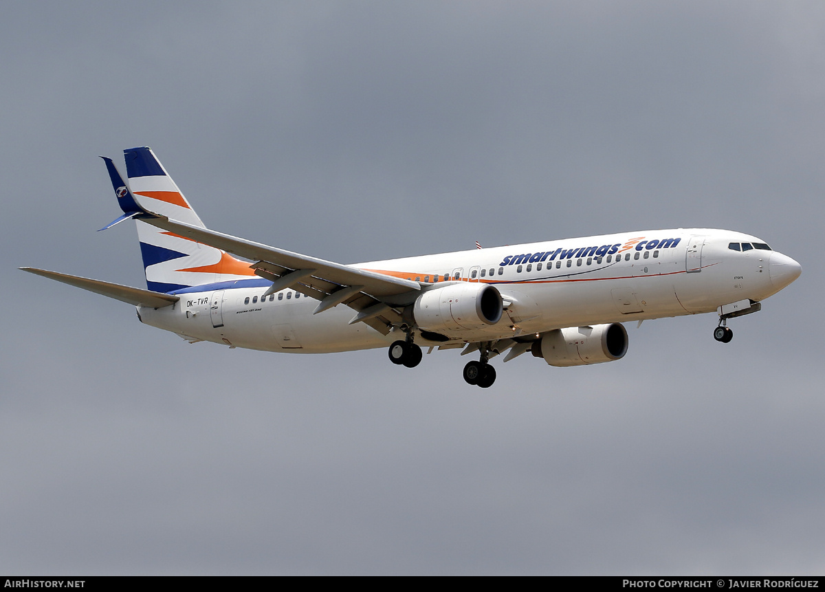 Aircraft Photo of OK-TVR | Boeing 737-86N | Smartwings | AirHistory.net #696344