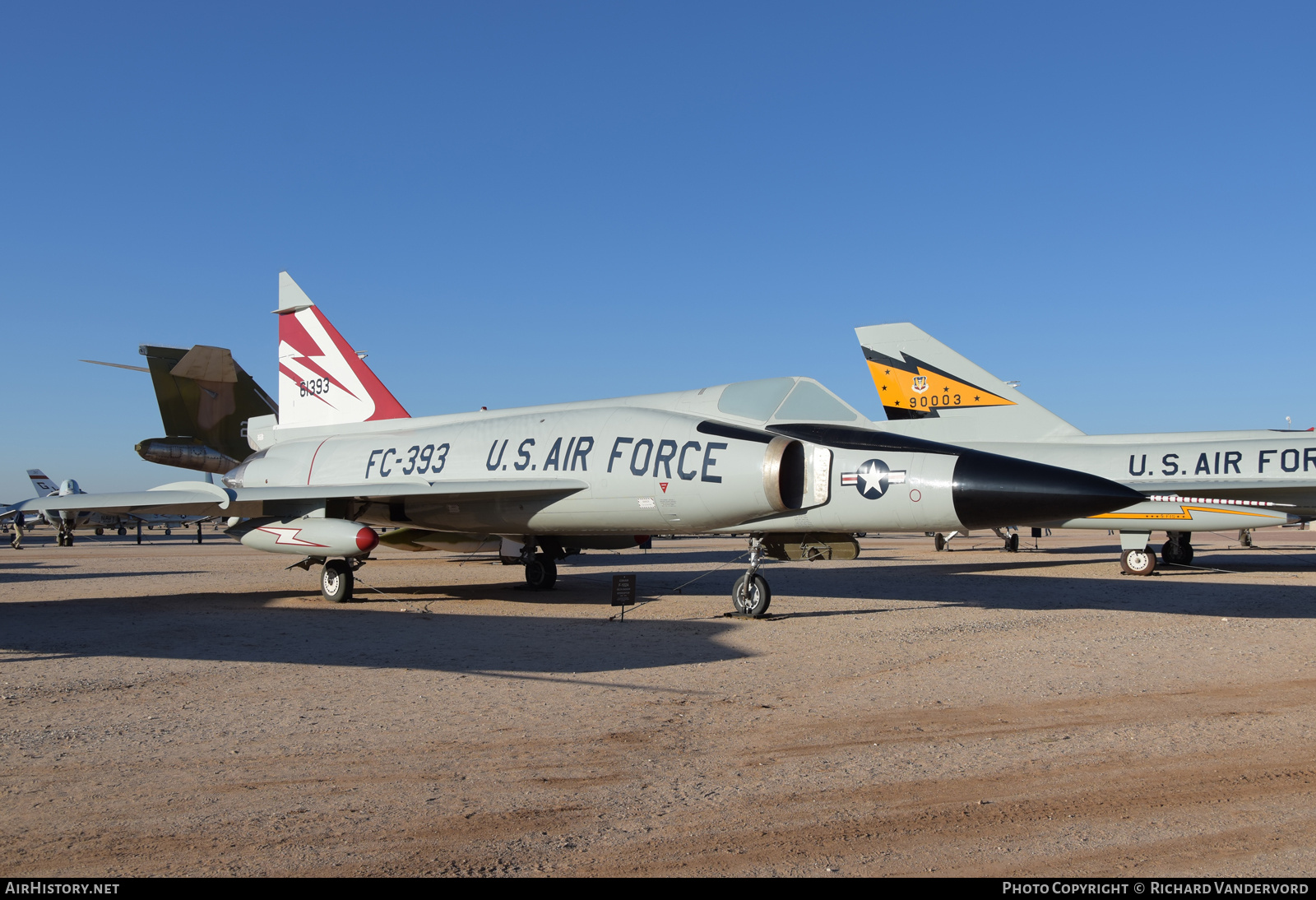 Aircraft Photo of 56-1393 / 61393 | Convair F-102A Delta Dagger | USA - Air Force | AirHistory.net #696346