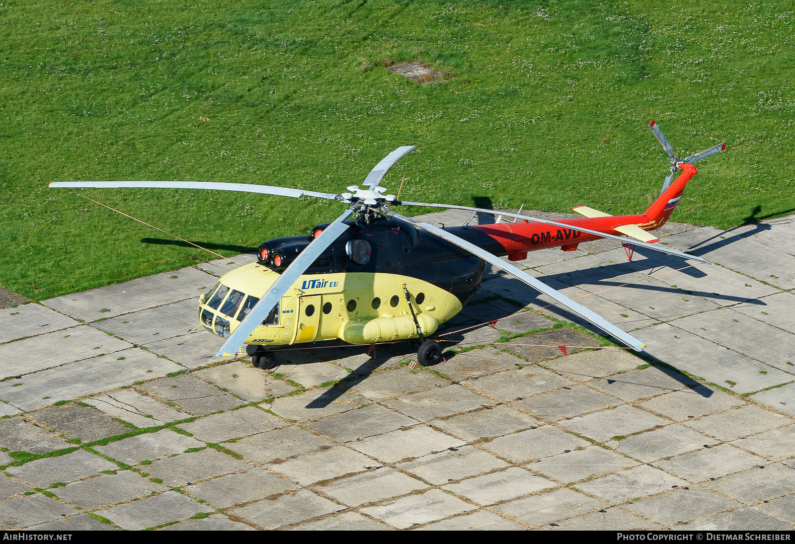 Aircraft Photo of OM-AVD | Mil Mi-8T | UTair EU | AirHistory.net #696350