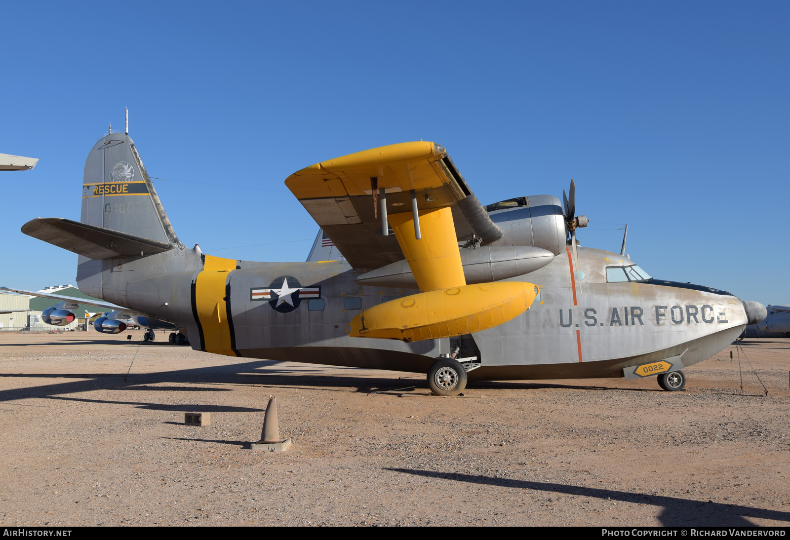 Aircraft Photo of 51-022 / 0-10022 | Grumman HU-16A Albatross | USA - Air Force | AirHistory.net #696387