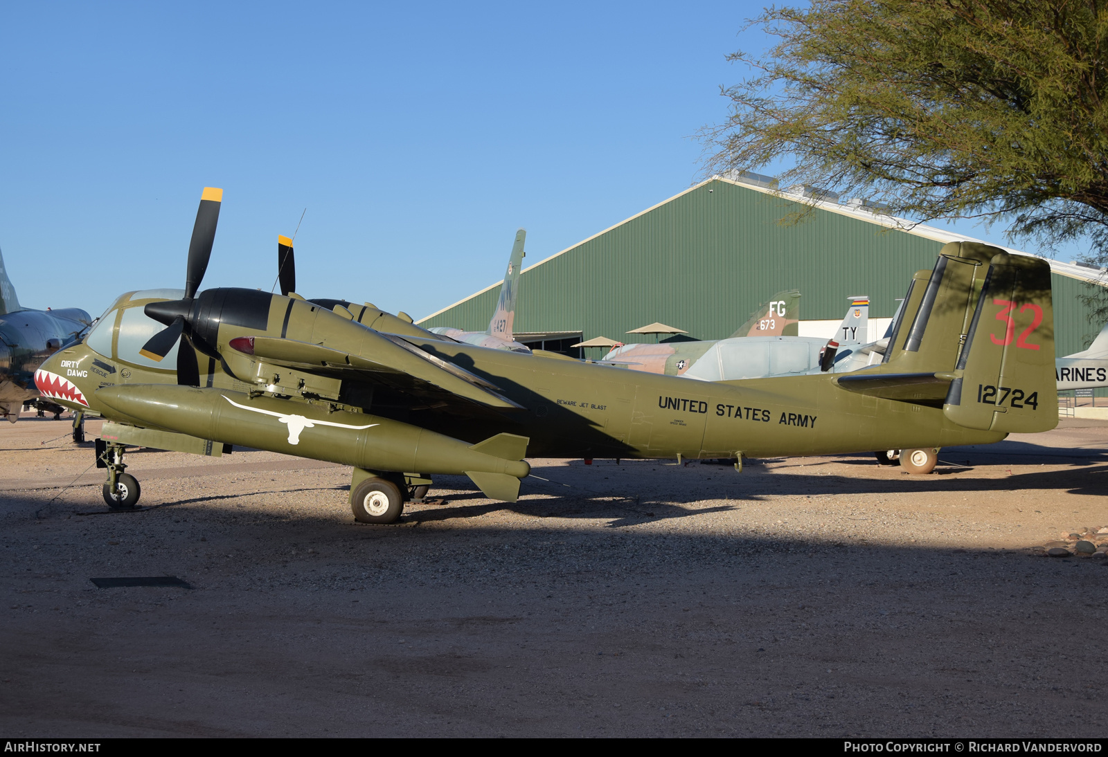 Aircraft Photo of 61-2724 / 12724 | Grumman OV-1C Mohawk (G-134) | USA - Army | AirHistory.net #696407