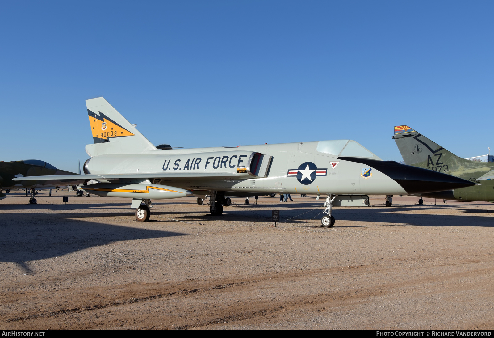 Aircraft Photo of 59-0003 / 90003 | Convair F-106A Delta Dart | USA - Air Force | AirHistory.net #696423