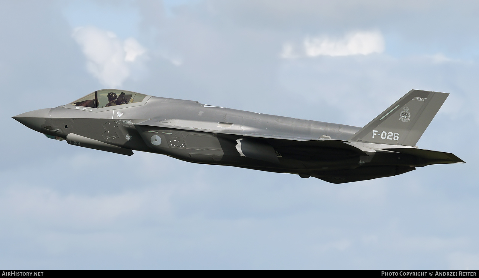 Aircraft Photo of F-026 | Lockheed Martin F-35A Lightning II | Netherlands - Air Force | AirHistory.net #696424