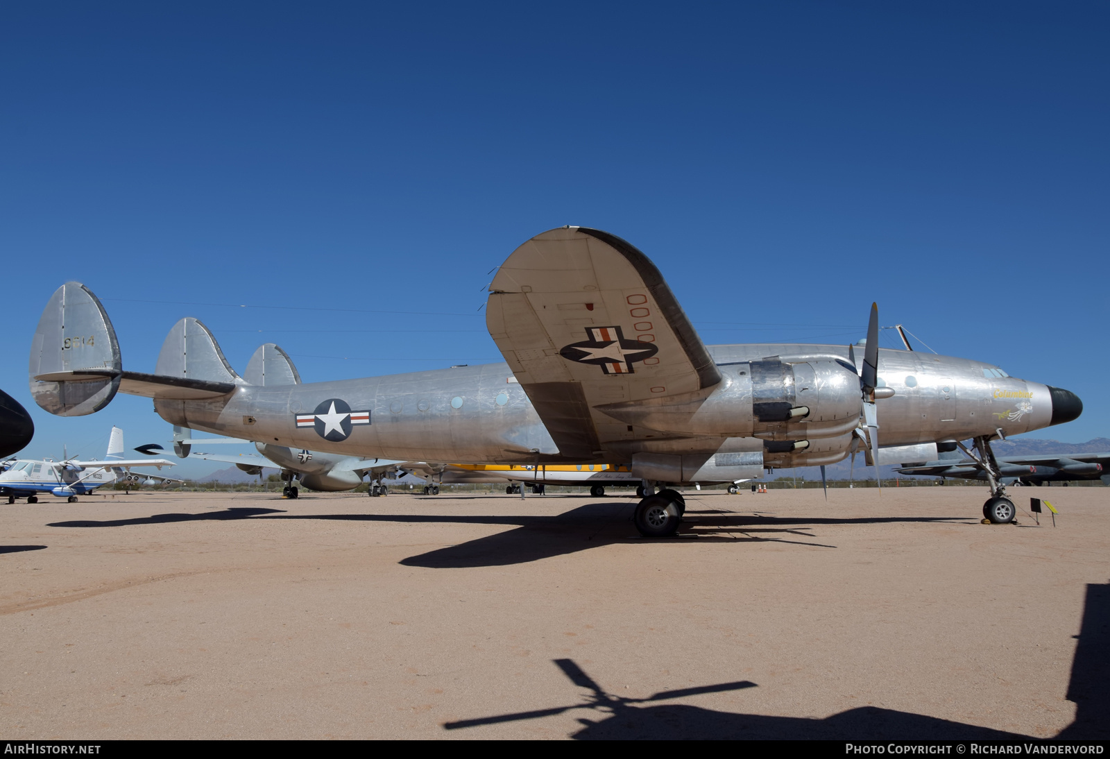 Aircraft Photo of 48-614 / 8614 | Lockheed VC-121A Constellation | USA - Air Force | AirHistory.net #696429