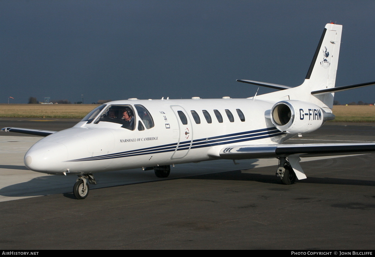 Aircraft Photo of G-FIRM | Cessna 550 Citation Bravo | Marshall of Cambridge | AirHistory.net #696431