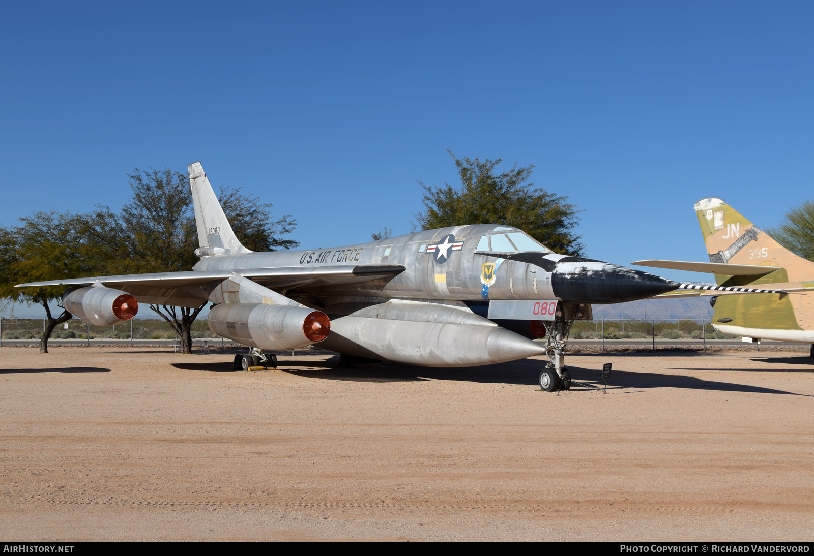 Aircraft Photo of 61-2080 / 12080 | Convair B-58A Hustler | USA - Air Force | AirHistory.net #696441
