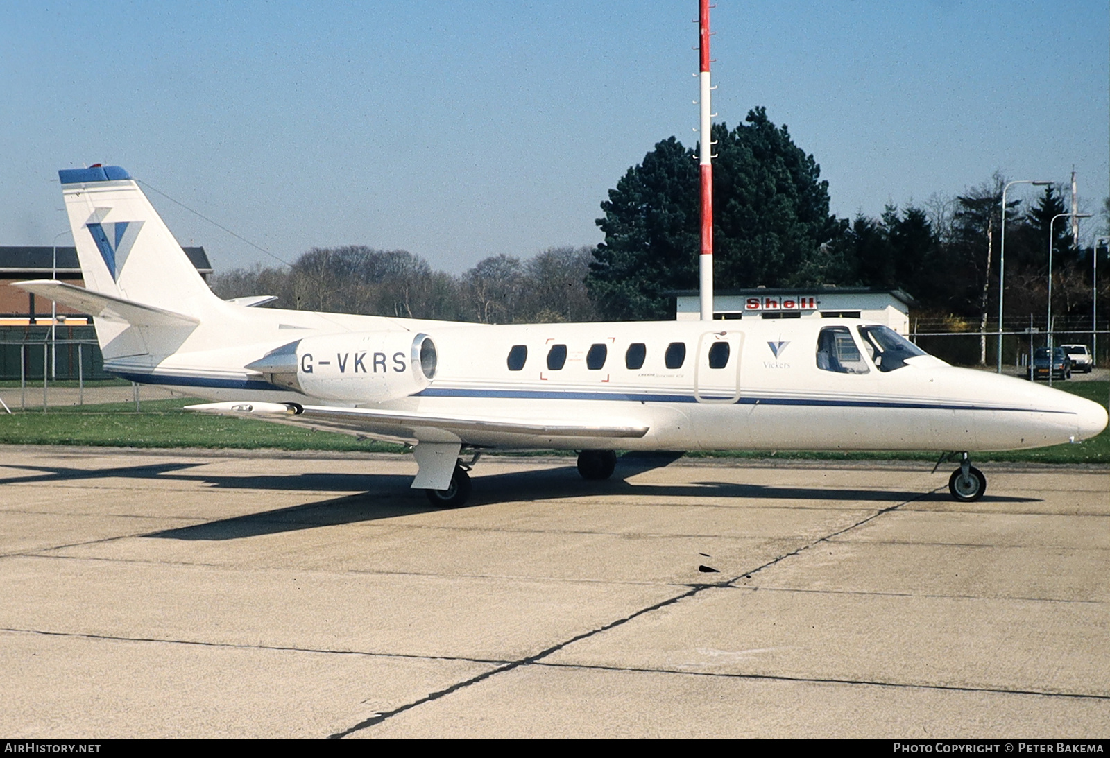 Aircraft Photo of G-VKRS | Cessna S550 Citation S/II | Vickers | AirHistory.net #696448