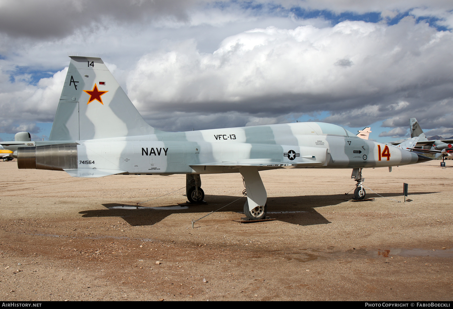 Aircraft Photo of 741564 | Northrop F-5N Tiger II | USA - Navy | AirHistory.net #696451