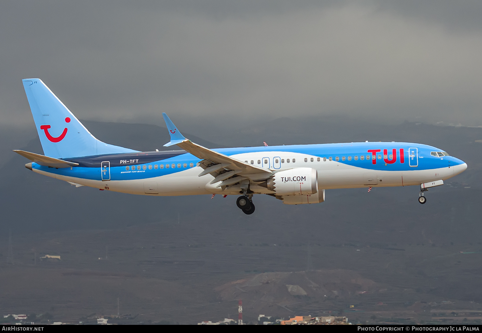 Aircraft Photo of PH-TFT | Boeing 737-8 Max 8 | TUI | AirHistory.net #696454