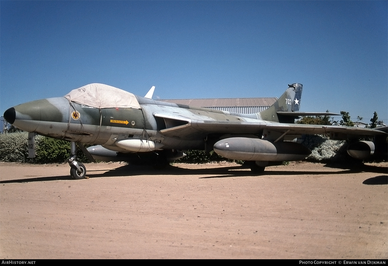 Aircraft Photo of 702 | Hawker Hunter FGA71A | Chile - Air Force | AirHistory.net #696457