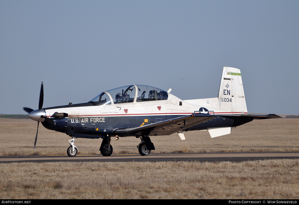 Aircraft Photo of 98-3034 / AF98-034 | Raytheon T-6A Texan II | USA - Air Force | AirHistory.net #696463