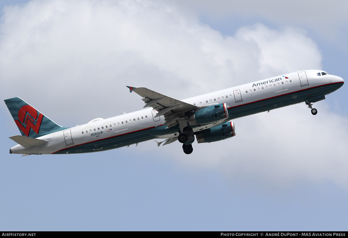 Aircraft Photo of N580UW | Airbus A321-231 | American Airlines | America West Airlines | AirHistory.net #696478