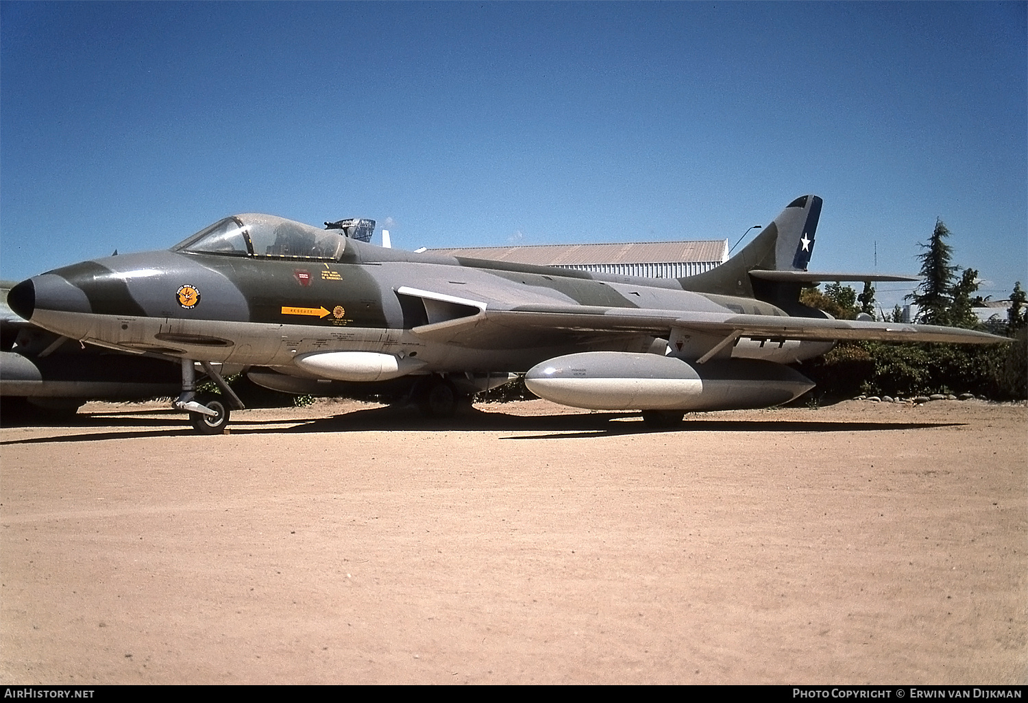 Aircraft Photo of 744 | Hawker Hunter FGA9 | Chile - Air Force | AirHistory.net #696484