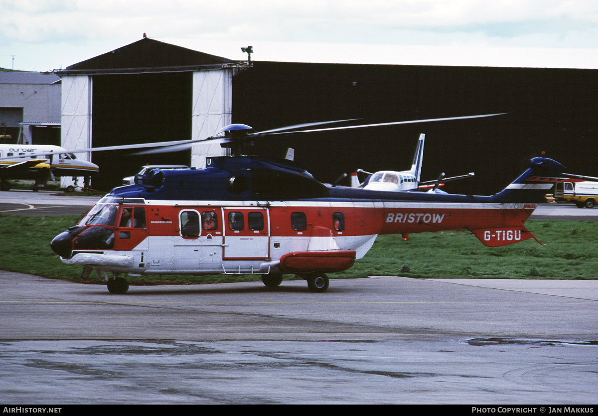 Aircraft Photo of G-TIGU | Aerospatiale AS-332L1 Super Puma | Bristow Helicopters | AirHistory.net #696489