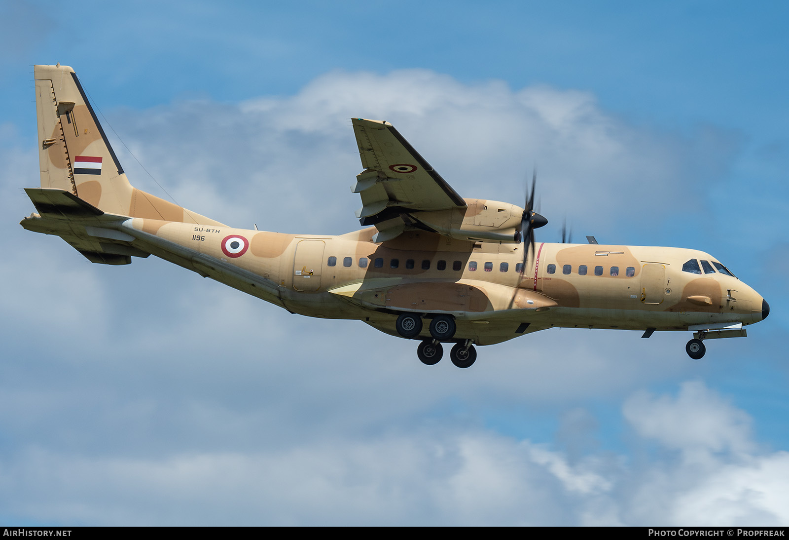 Aircraft Photo of 1196 / SU-BTH | CASA C295M | Egypt - Air Force | AirHistory.net #696500