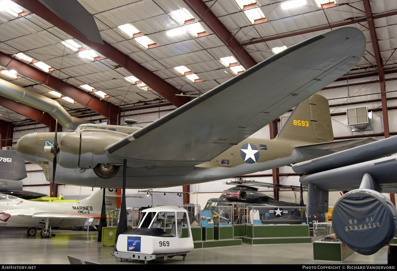 Aircraft Photo of 38-593 / N66267 / 8593 | Douglas B-18B Bolo | USA - Air Force | AirHistory.net #696513