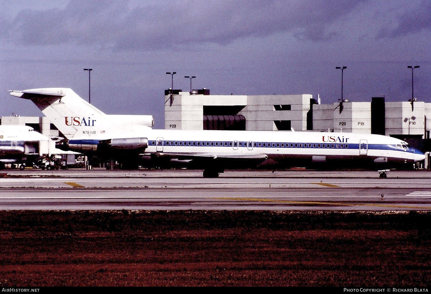 Aircraft Photo of N751US | Boeing 727-214/Adv | USAir | AirHistory.net #696520