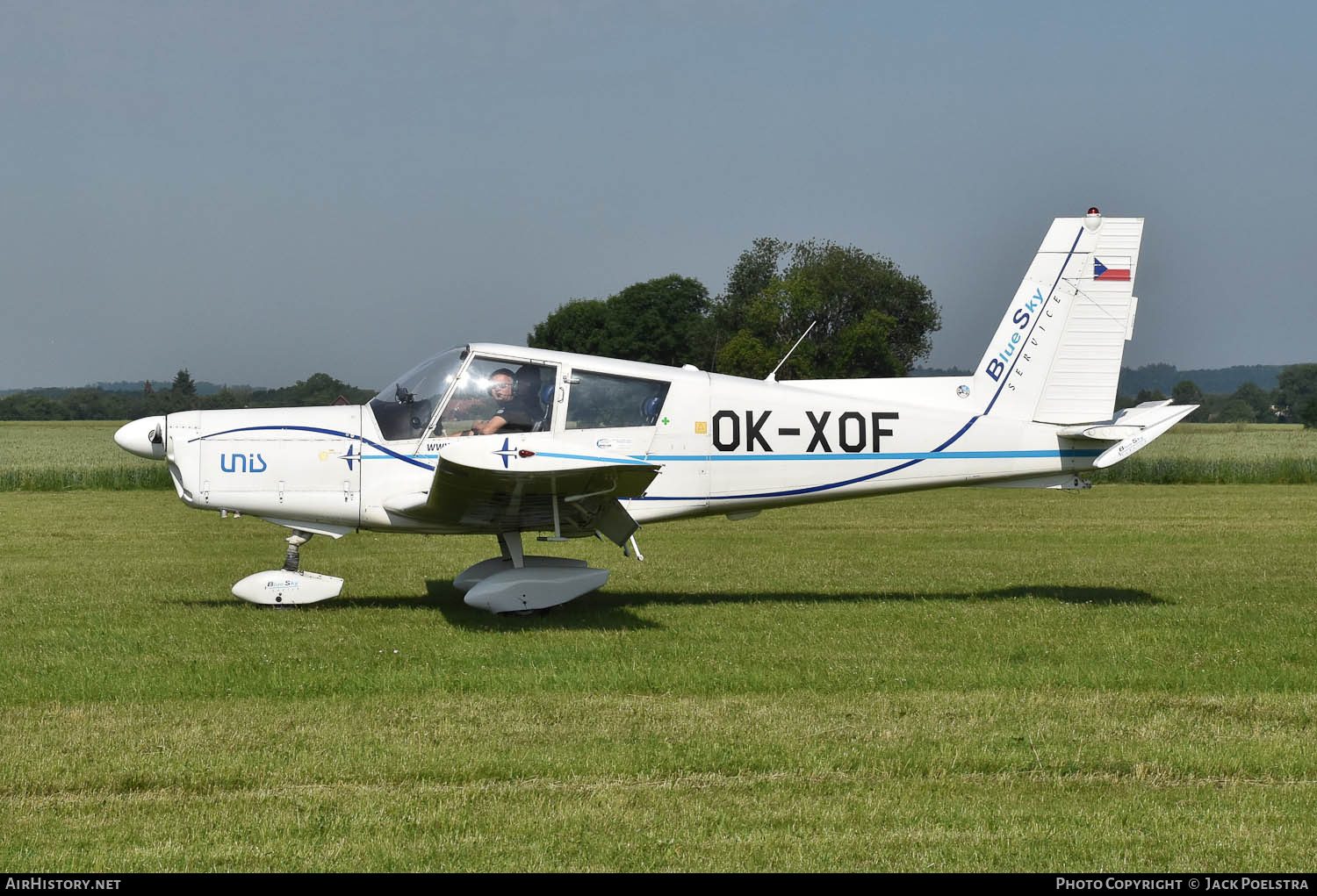 Aircraft Photo of OK-XOF | Zlin Z-43 | Blue Sky Service | AirHistory.net #696528