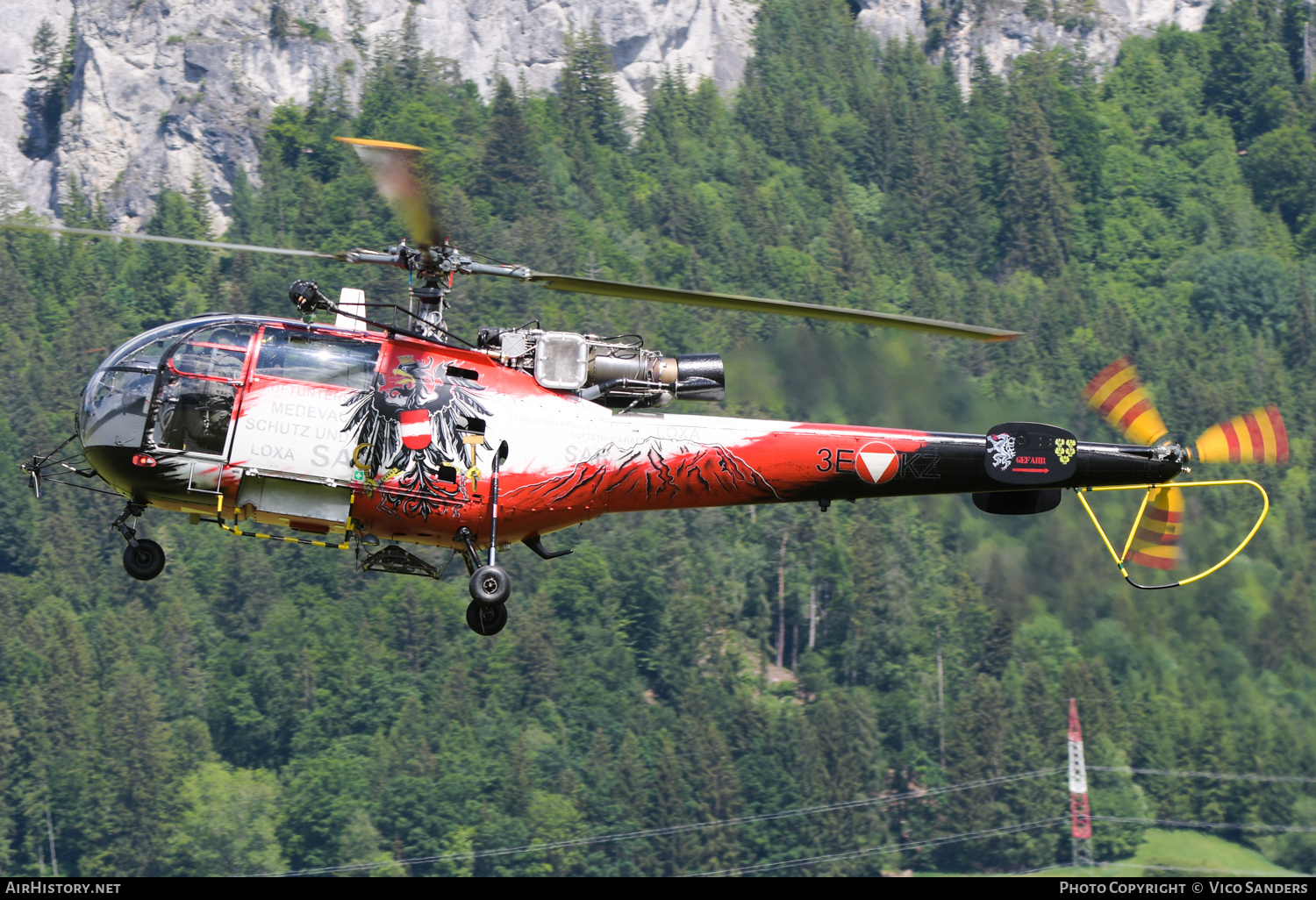 Aircraft Photo of 3E-KZ | Aerospatiale SA-316B Alouette III | Austria - Air Force | AirHistory.net #696530