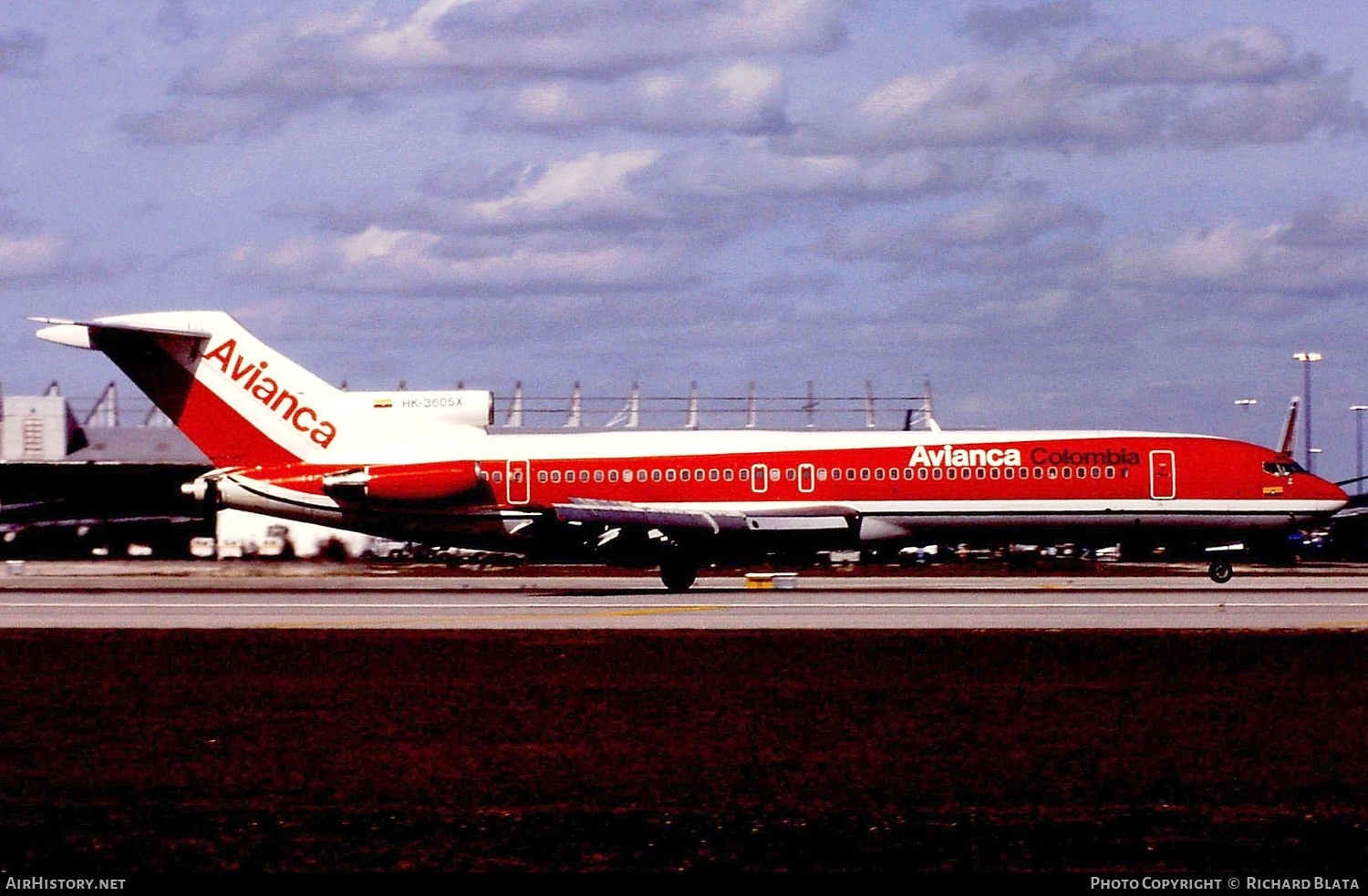 Aircraft Photo of HK-3605X | Boeing 727-264 | Avianca | AirHistory.net #696532