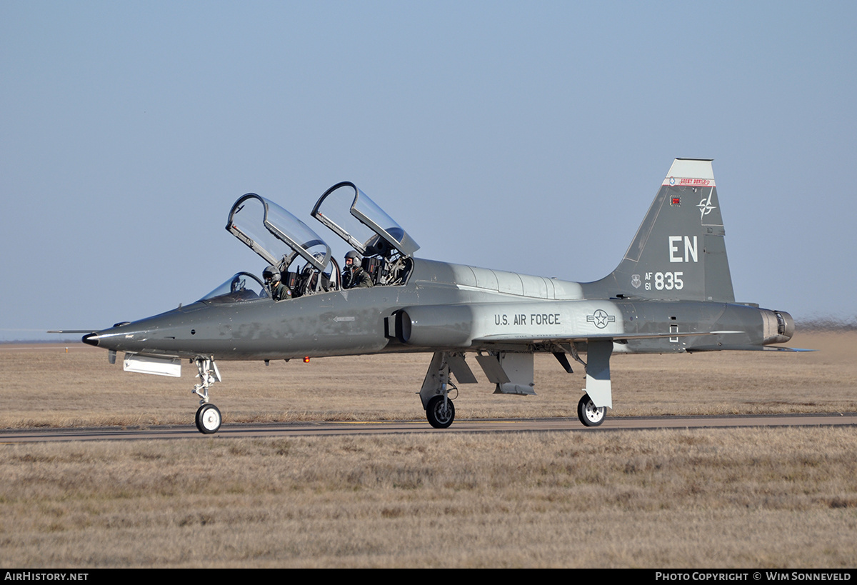 Aircraft Photo of 61-0835 / AF61-835 | Northrop T-38C Talon | USA - Air Force | AirHistory.net #696541