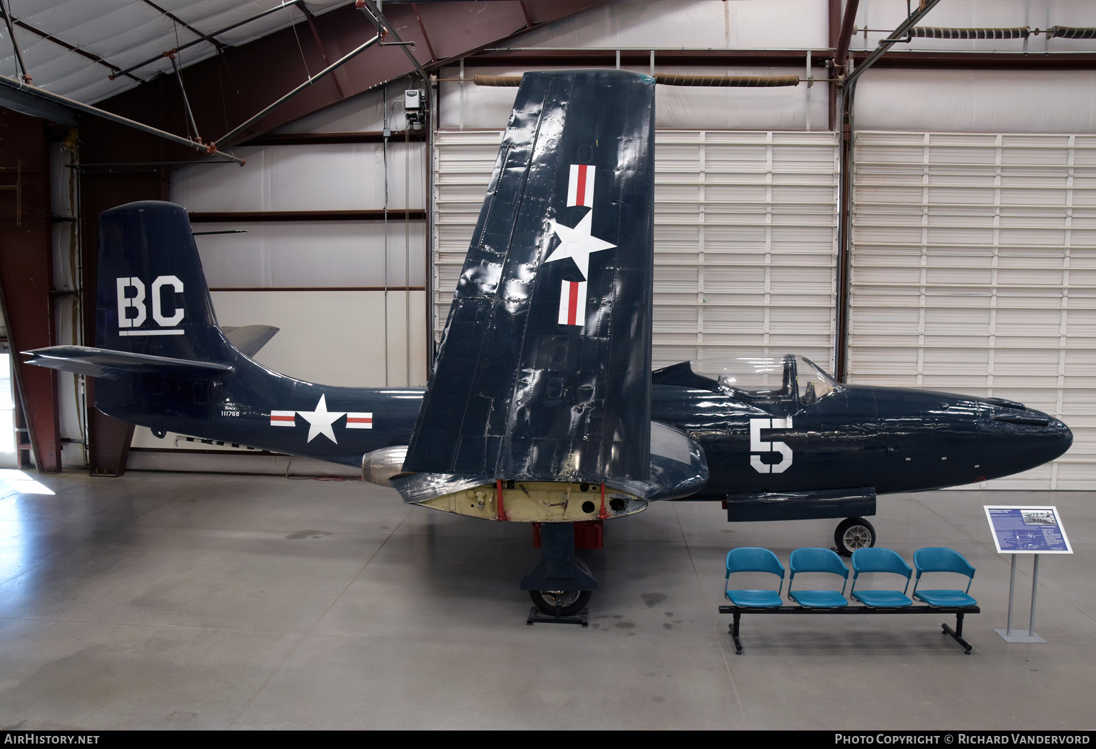 Aircraft Photo of 111768 | McDonnell FH-1 Phantom | USA - Marines | AirHistory.net #696546