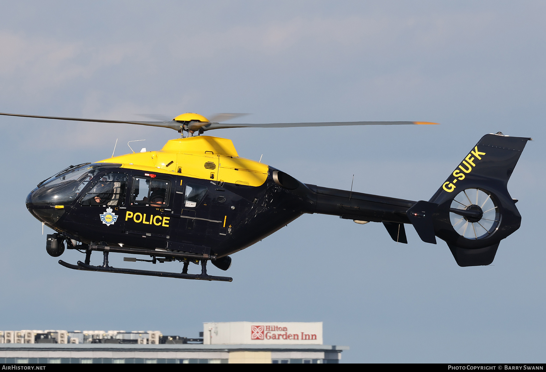 Aircraft Photo of G-SUFK | Eurocopter EC-135P-2 | NPAS - National Police Air Service | AirHistory.net #696549