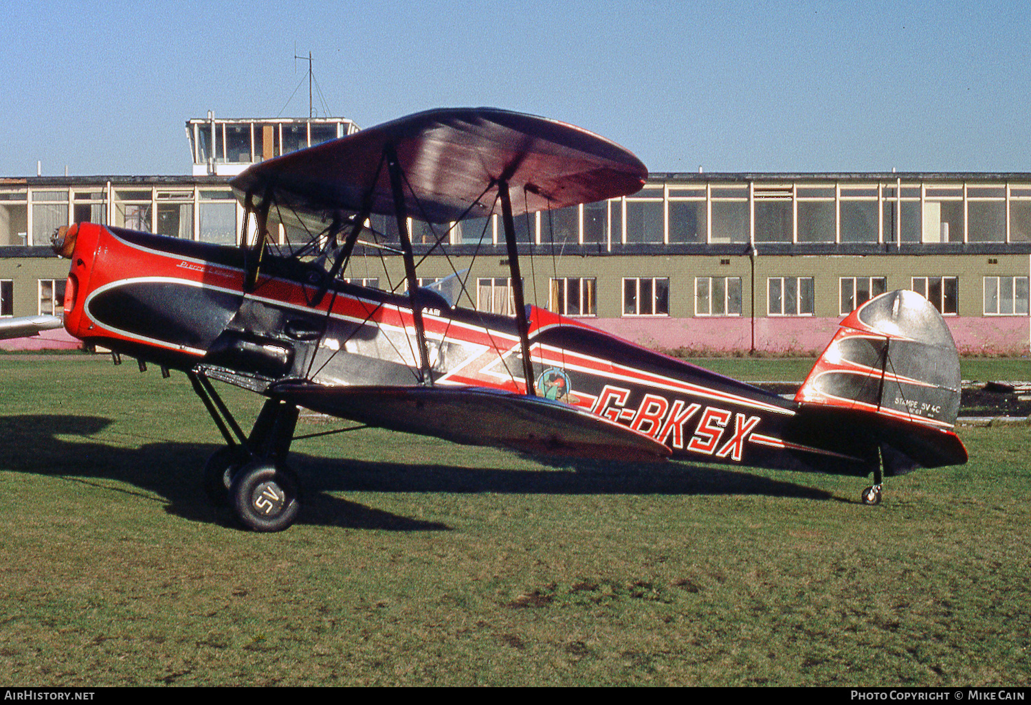 Aircraft Photo of G-BKSX | SNCAN Stampe SV-4C | AirHistory.net #696564