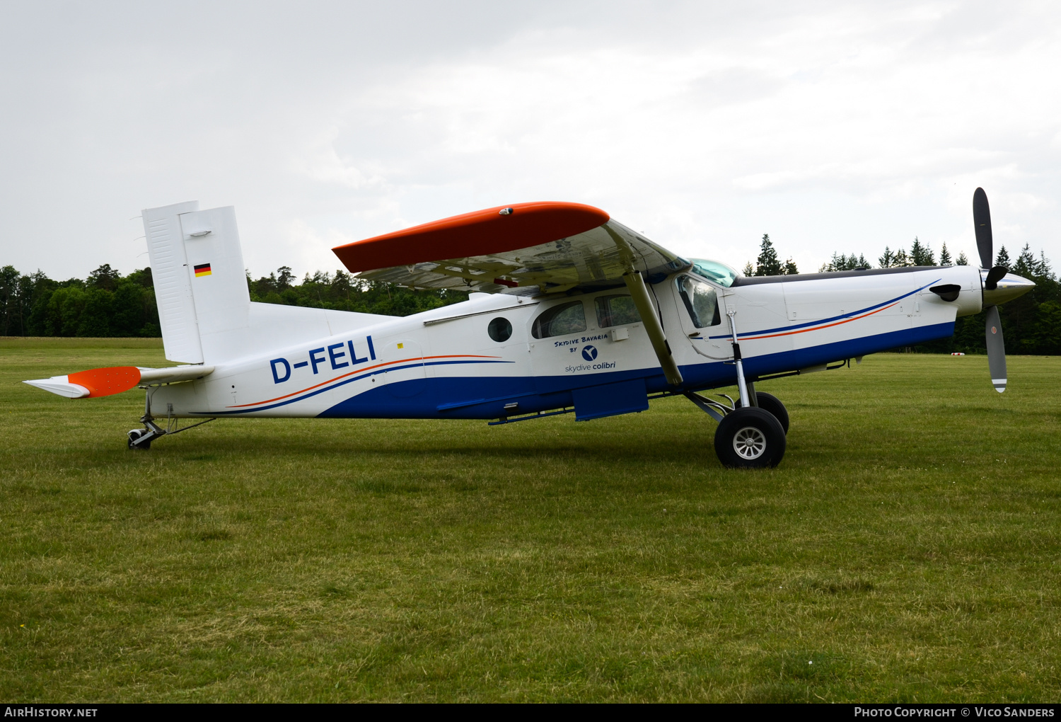 Aircraft Photo of D-FELI | Pilatus PC-6/B2-H4 Turbo Porter | Skydive Bavaria by Skydive Colibri | AirHistory.net #696569