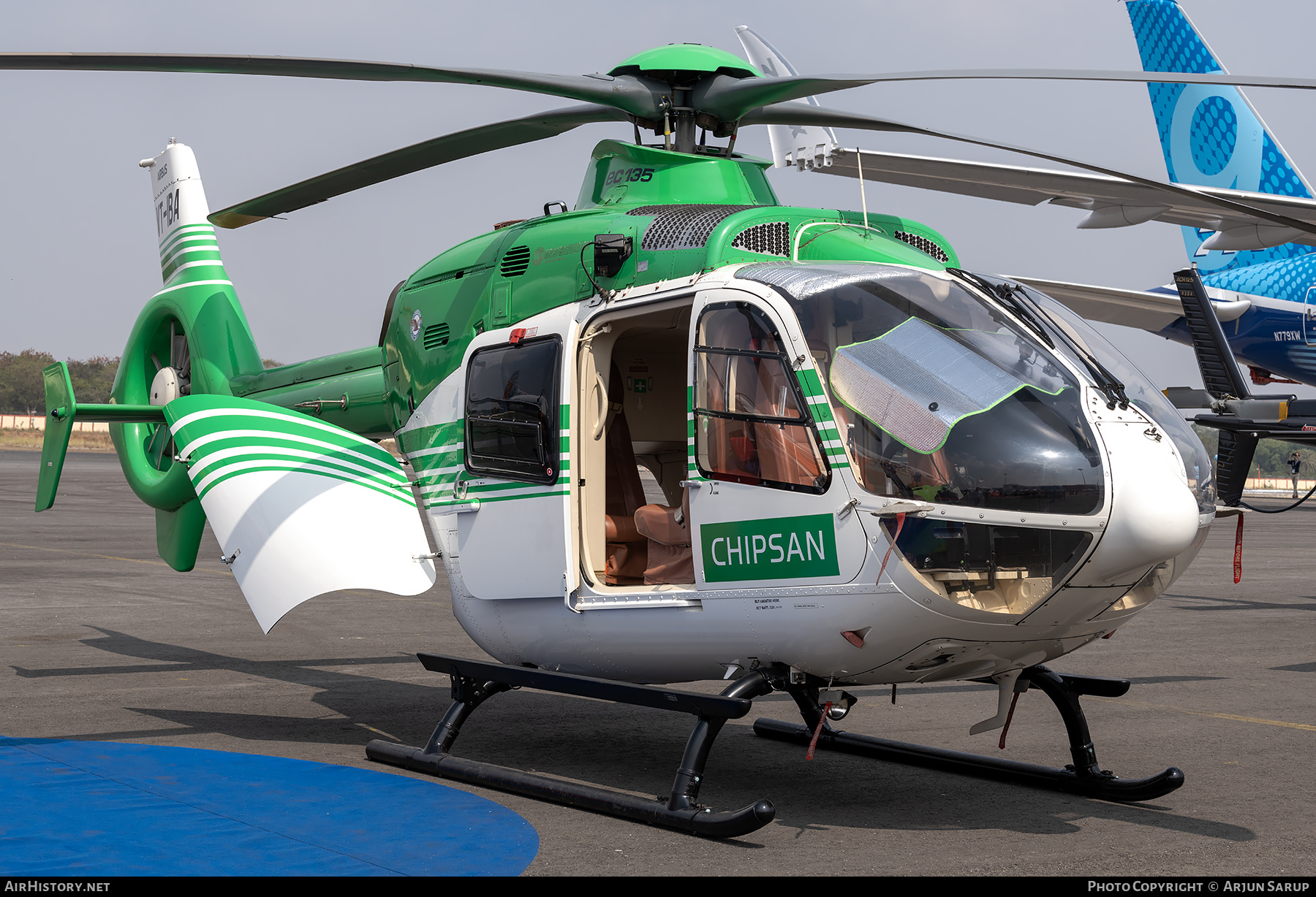 Aircraft Photo of VT-IBA | Airbus Helicopters H-135P-2+ | Chipsan Aviation | AirHistory.net #696583