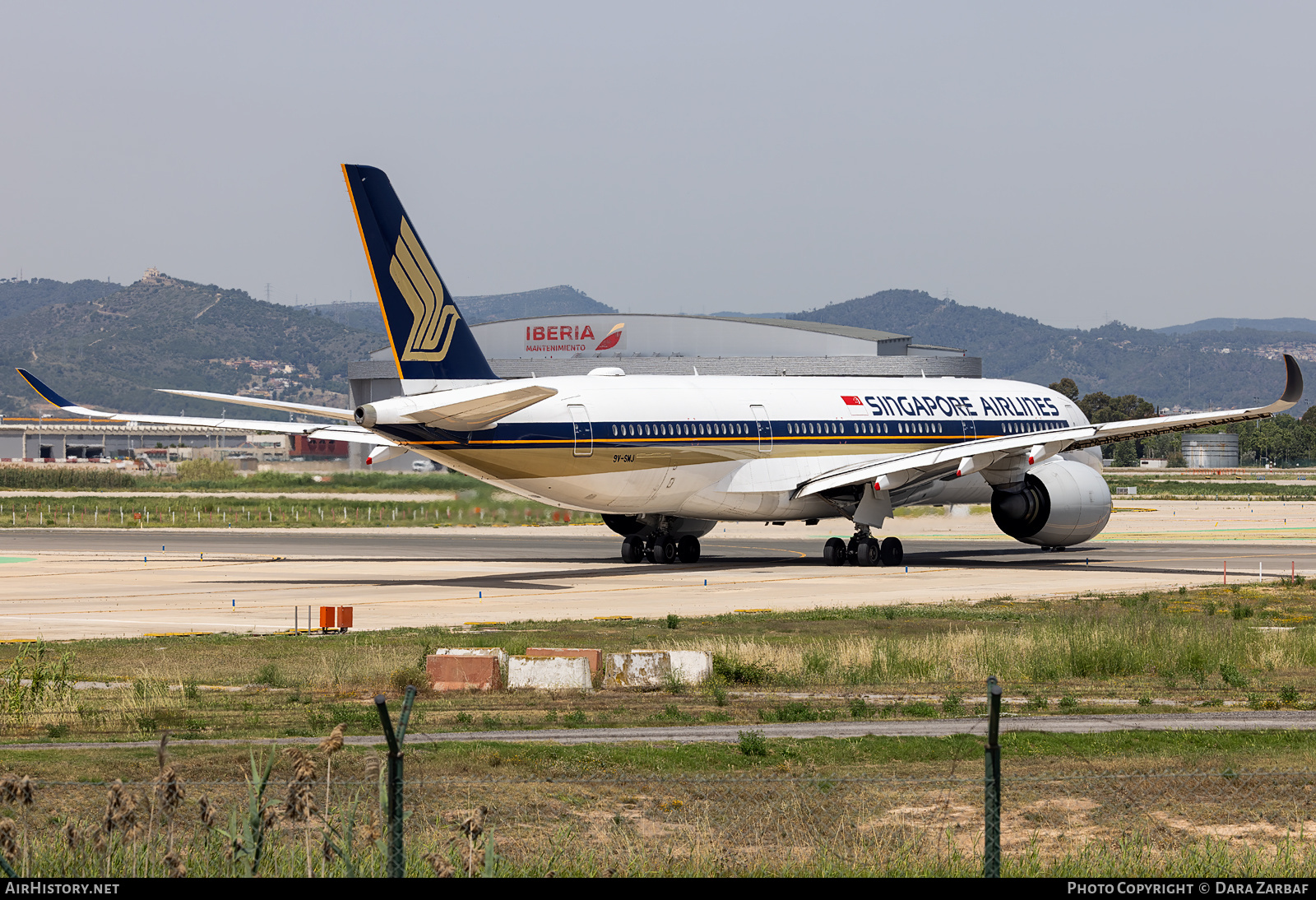 Aircraft Photo of 9V-SMJ | Airbus A350-941 | Singapore Airlines | AirHistory.net #696585