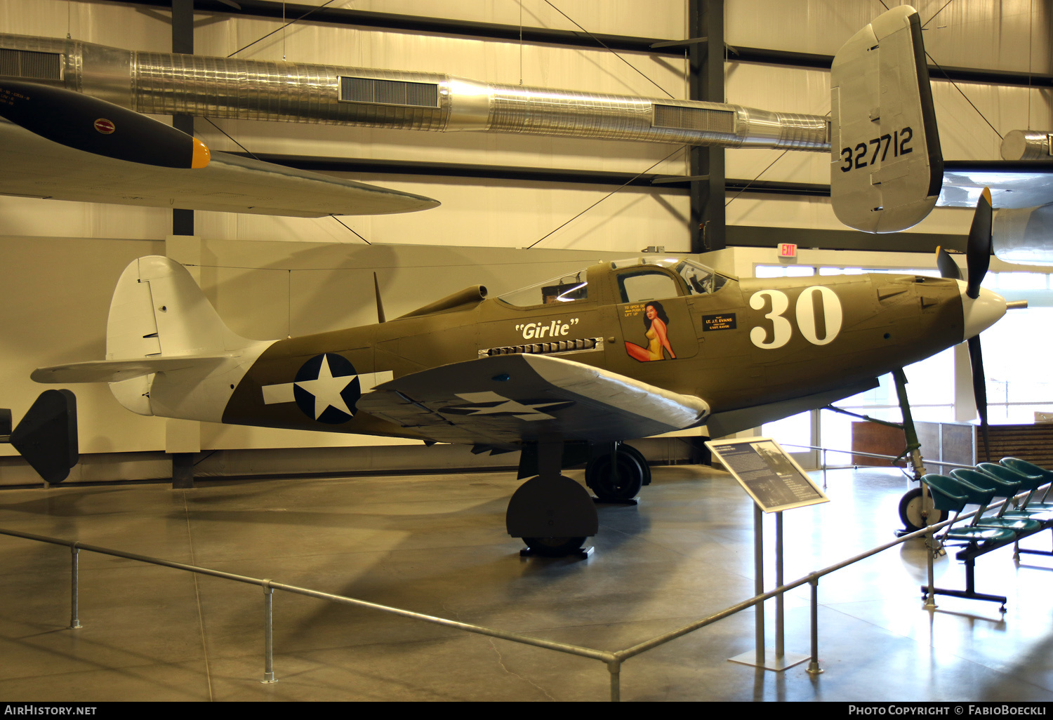 Aircraft Photo of 42-18814 | Bell P-39N Airacobra | USA - Air Force | AirHistory.net #696588