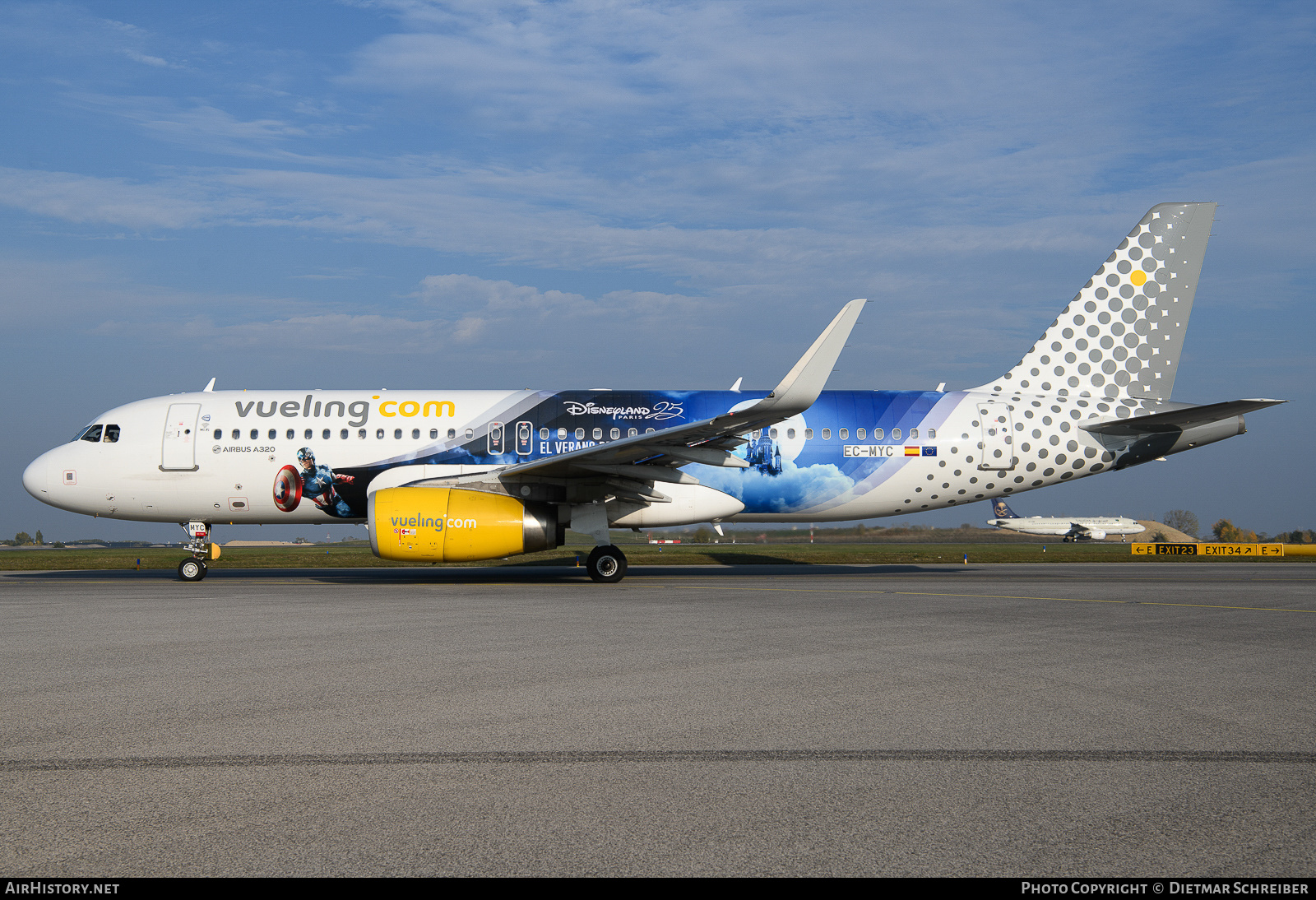 Aircraft Photo of EC-MYC | Airbus A320-232 | Vueling Airlines | AirHistory.net #696599