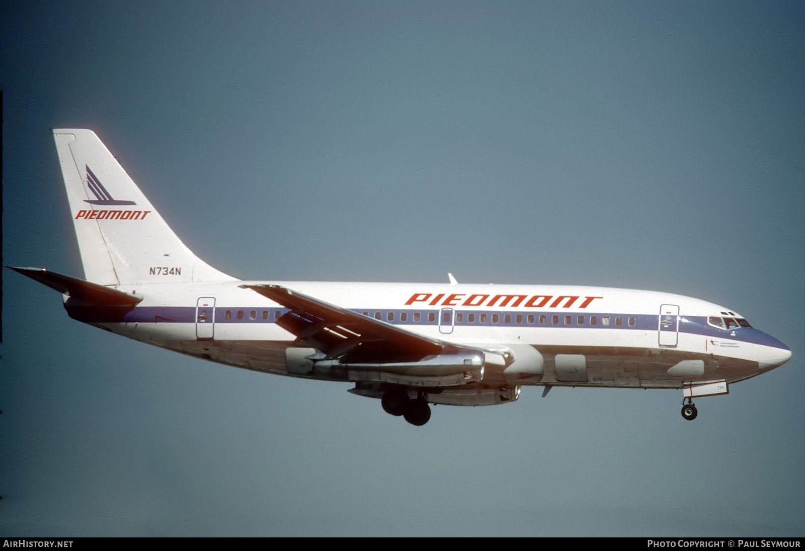 Aircraft Photo of N734N | Boeing 737-201 | Piedmont Airlines | AirHistory.net #696601
