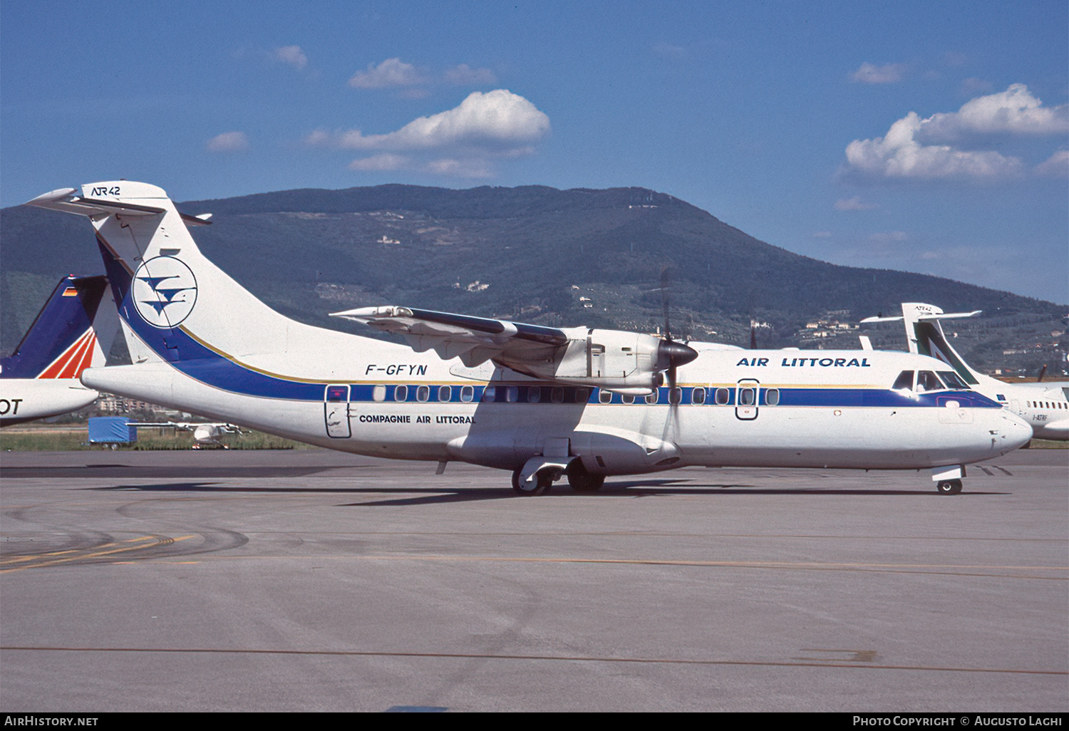 Aircraft Photo of F-GFYN | ATR ATR-42-300 | Air Littoral | AirHistory.net #696632