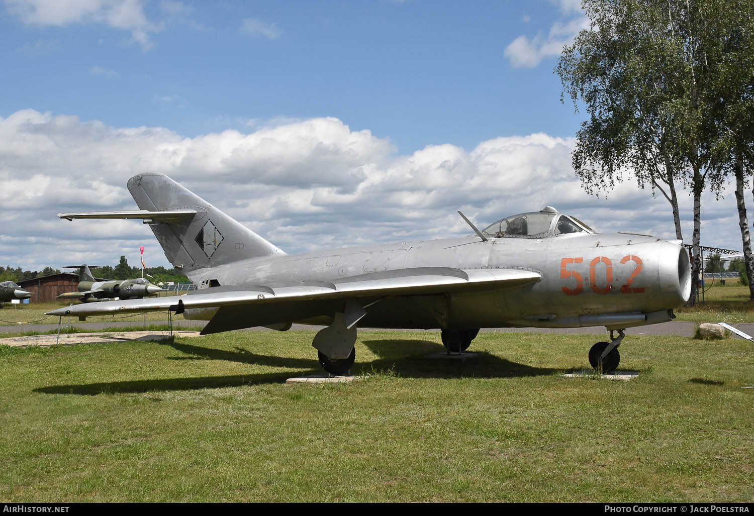 Aircraft Photo of 502 | PZL-Mielec Lim-5 (MiG-17F) | East Germany - Air Force | AirHistory.net #696634