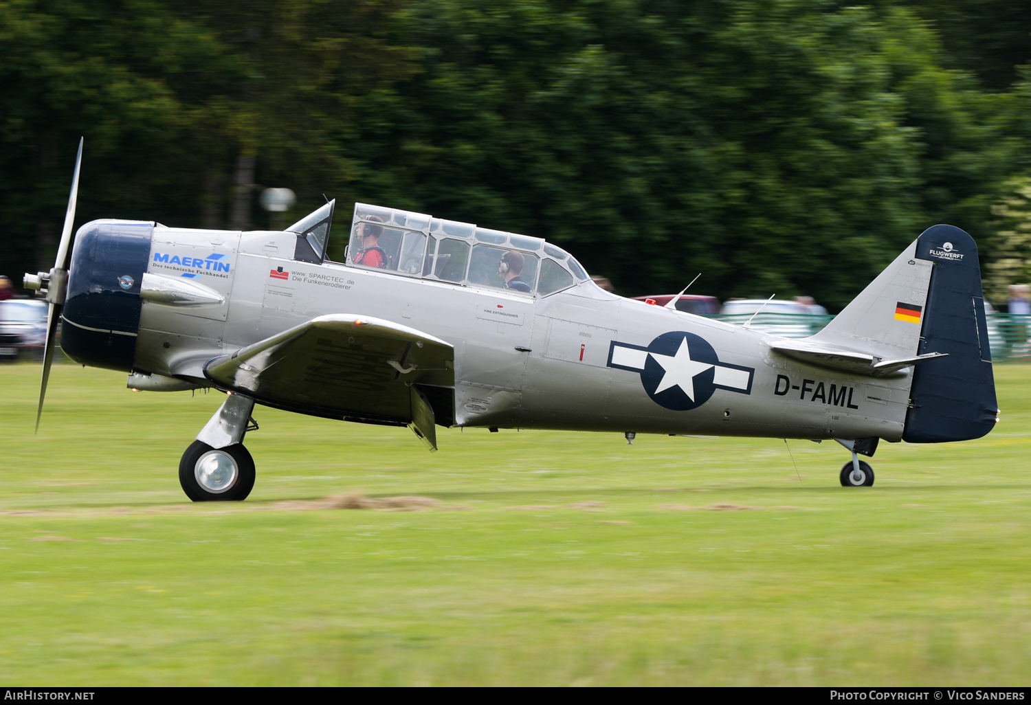 Aircraft Photo of D-FAML | North American AT-6D Harvard III | USA - Air Force | AirHistory.net #696644