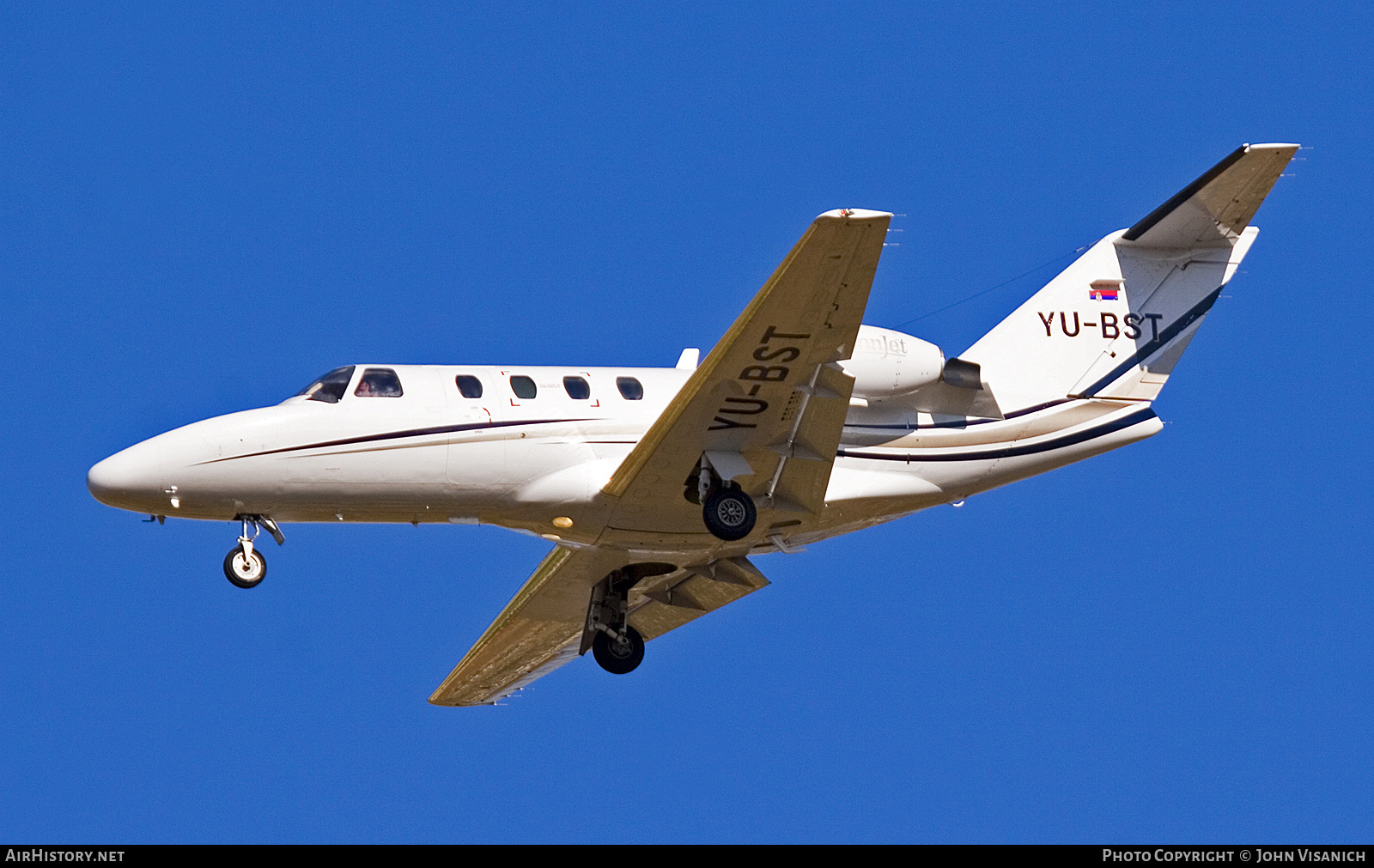 Aircraft Photo of YU-BST | Cessna 525 CitationJet | AirHistory.net #696647