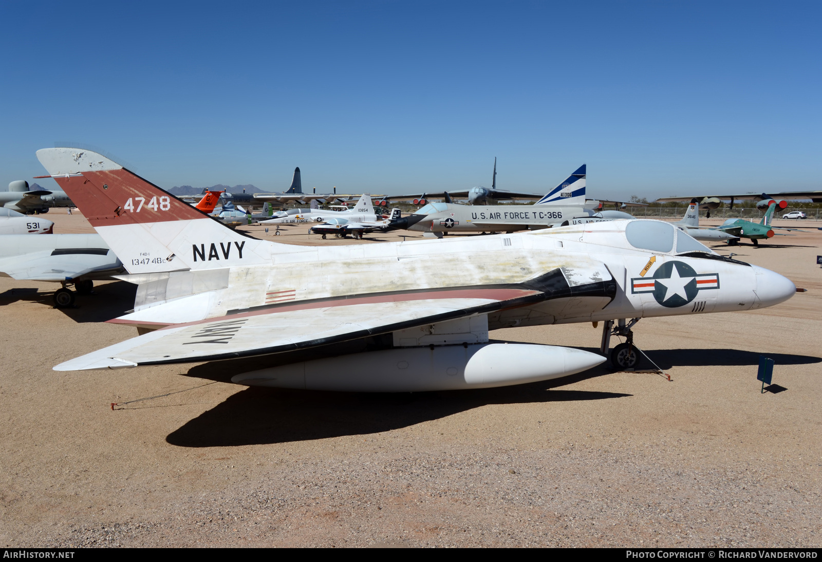 Aircraft Photo of 134748 | Douglas F-6A Skyray (F4D-1) | USA - Navy | AirHistory.net #696654