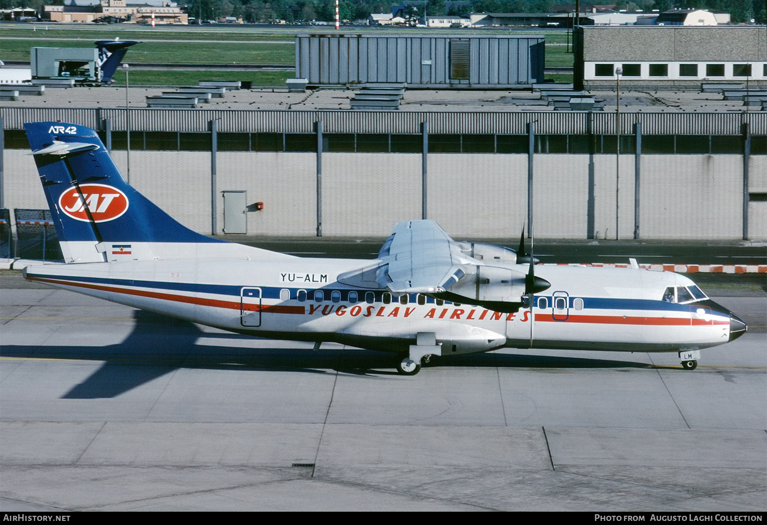 Aircraft Photo of YU-ALM | ATR ATR-42-300 | JAT Yugoslav Airlines - Jugoslovenski Aerotransport | AirHistory.net #696688