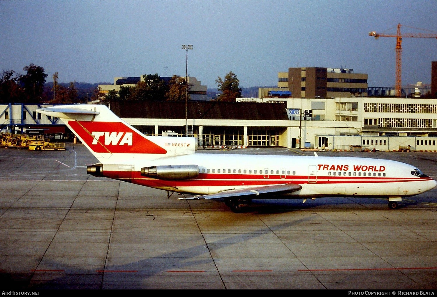 Aircraft Photo of N889TW | Boeing 727-31 | Trans World Airlines - TWA | AirHistory.net #696703