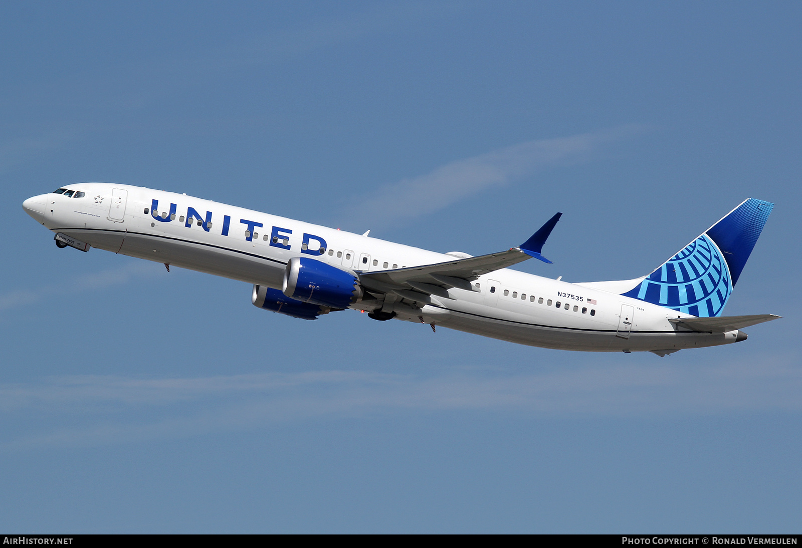 Aircraft Photo of N37535 | Boeing 737-9 Max 9 | United Airlines | AirHistory.net #696710