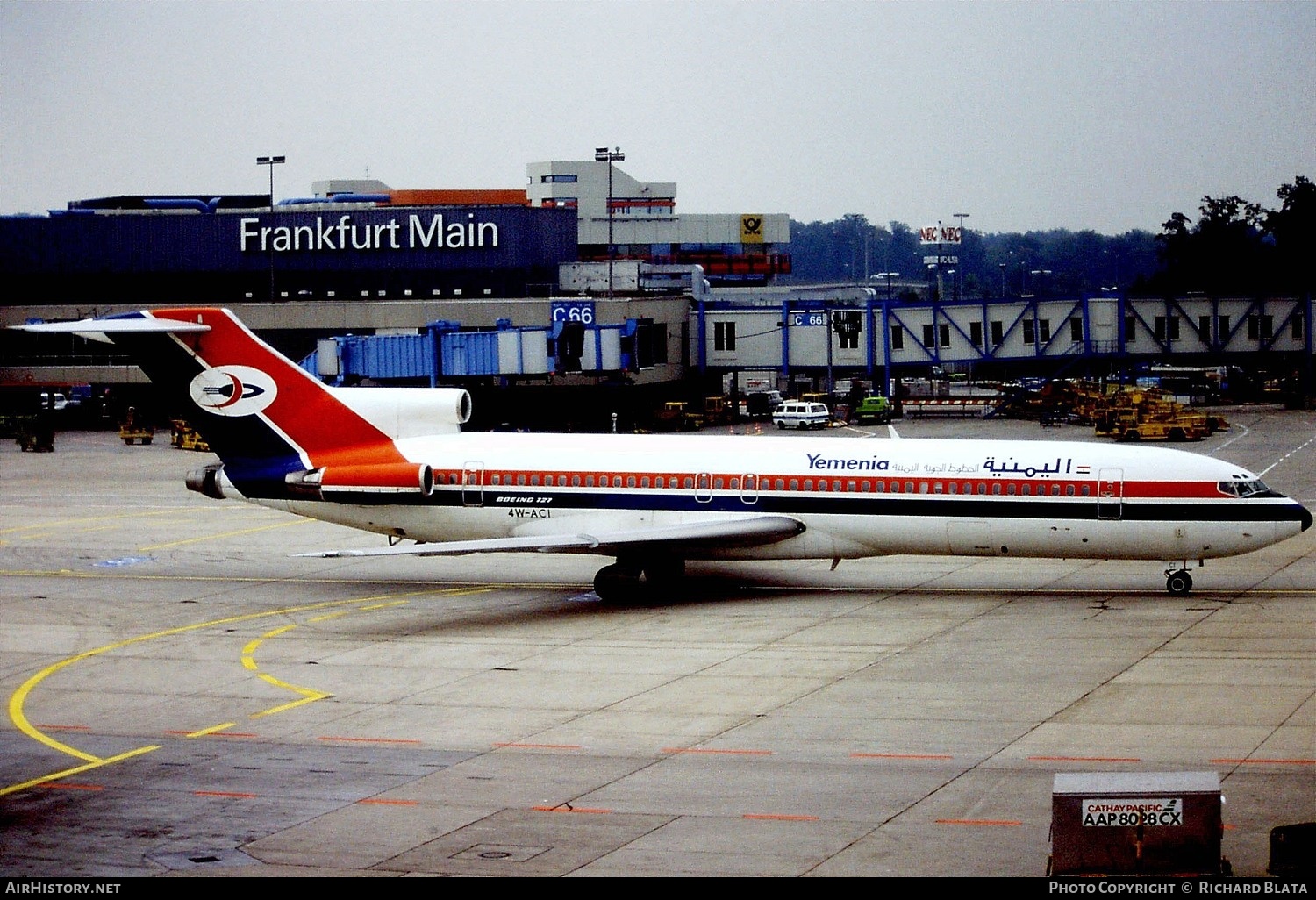 Aircraft Photo of 4W-ACI | Boeing 727-2N8/Adv | Yemenia - Yemen Airways | AirHistory.net #696711