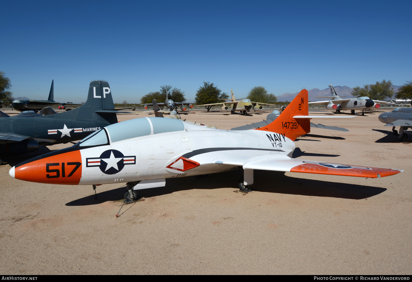 Aircraft Photo of 147397 | Grumman TF-9J Cougar | USA - Navy | AirHistory.net #696720