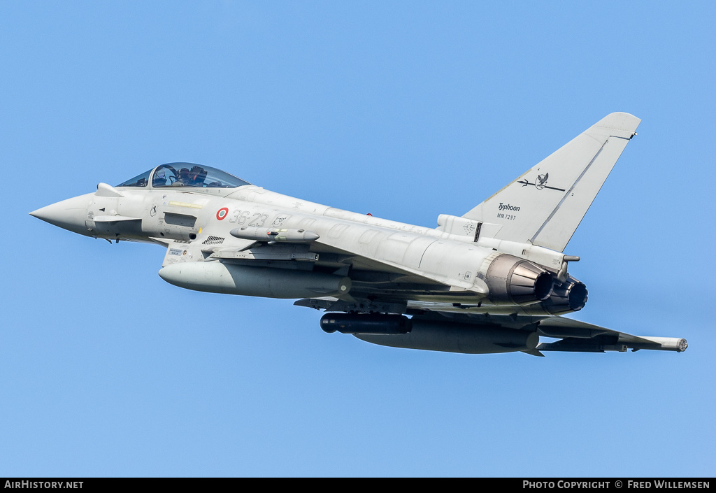 Aircraft Photo of MM7297 | Eurofighter EF-2000 Typhoon S | Italy - Air Force | AirHistory.net #696732
